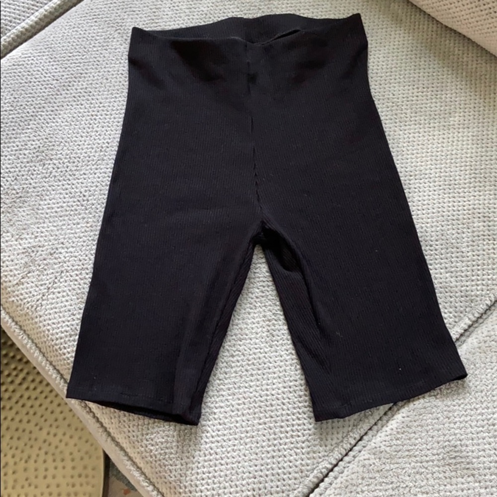 Ribbed bike shorts - H&M